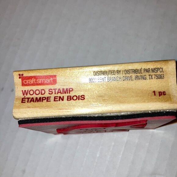 CRAFT SMART You Are Pure Magic Unicorn Wood Mounted Rubber Stamp 2.5 x 2.5 in - Picture 6 of 7